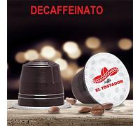 100 capsule COMPATIBILI NESPRESSO DEK DECAFFEINATO caffe' el tostador