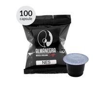 100 Capsule compatibili Nespresso - Miscela Intenso Almanegra