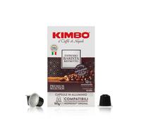 100 CAPSULE IN ALLUMINIO KIMBO MISCELA BARISTA RISTRETTO COMP.CON NESPRESSO