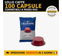 100 Capsule A Modo Mio Lollo Miscela Argento - Lollo Caffè