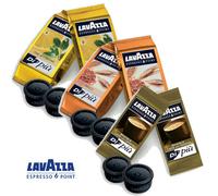 100 CAPSULE LAVAZZA ESPRESSO POINT A SCELTA TRA THE' LIMONE ORZO GINSENG TE' Thè