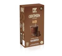 100 Capsule Nespresso Pop Caffè Chocomium DARK Cioccolato Cioccolata Fondente
