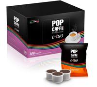 100 Capsule Pop Caffè Compatibili Lui Espresso E-tuo Miscela Intenso
