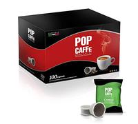 100 Capsule POP CAFFE' cremoso compatibile LAVAZZA ESPRESSO POINT