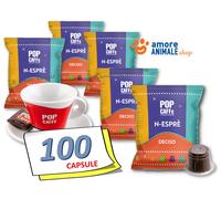 100 Capsule Nespresso N-esprè Pop Miscela Deciso - Pop Caffè
