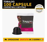 Caffè Toraldo Miscela Cremosa Capsule Compatibili Caffitaly - 100Capsule