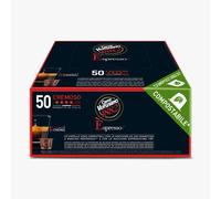 50 Capsule Vergnano Compatibili Nespresso Cremoso Maxi Compostabile