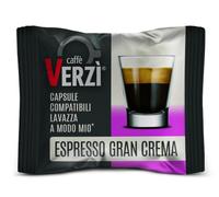 100 Capsule VERZI CAFFE GRAN CREMA Compatibili con A Modo Mio - 100 Capsule Compatibili con le Macchine ad uso domestico Lavazza* A Modo Mio* -