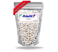 100 Capsule Vitamina C Pura 1000 mg Antiossidante Acido Ascorbico E300 - PrinFit