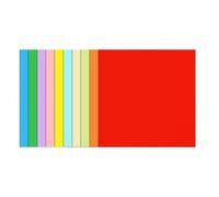 100 Carta Quadrata Multifunzionale Pieghevole Bifacciale Colorata Per Arti E Mestieri