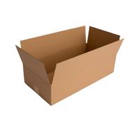 100 Cartoni Pieghevoli Scatola di Cartone 600x150x150mm Scatole di Spedizione...