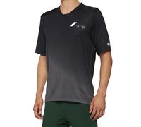 100% Maglia Enduro Celium Maniche Corte Uomo Nero/Grigio M