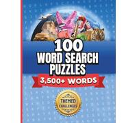 100 Challenging Word Search Puzzles for Adults: Multi-Topic Brain-Boosting Fun | 24×24 Grids | 3,500+ Words