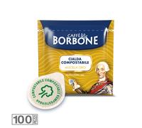 100 CIALDE CAFFE' BORBONE MISCELA ORO ESE 44 MM FILTRO CARTA MONODOSE SC0