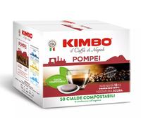 100 Cialde Caffè KIMBO - Miscele Pompei in carta filtro ese 44mm