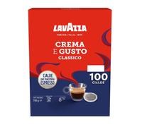 100 Cialde Caffè Lavazza CREMA E GUSTO Classico ESE 44 mm. Filtro carta