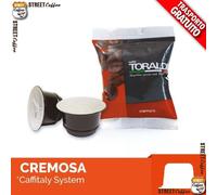Toraldo - 100 Capsule Bialetti Toraldo Miscela Cremosa Anche Per Macchine Con Sensore Alluminio (leggi Descrizione Per Compatibilita')