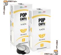 100 Cialde Capsule Caffè POP Compatibili Nespresso Miscela The al Limone