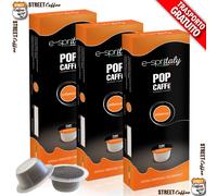 100 Cialde Capsule Caffè Pop E-Spritaly Miscela Intenso Compatibili Caffitaly