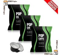 100 Cialde Capsule Caffè Pop Naos 2 Cremoso compatibili Nespresso ®