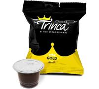 100 Cialde Capsule Compatibile Nespresso Caffè Trinca Gold Gratis