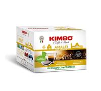 100 Cialde Kimbo Caffè Compatibili Ese 44mm - Amalfi 100% Arabica