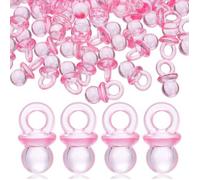 100 ciucci in acrilico: mini ciucci da doccia, graziosi, per feste, bomboniere, decorazioni per la doccia