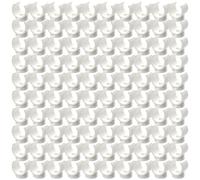 100 clip di fissaggio per tubi flessibili in PVC per acqua e tubi flessibili resistenti