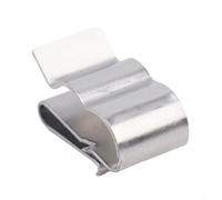 100 clip per cavi solari in acciaio inox, soluzione per la gestione dei fili a casa, kayak e attività di pesca