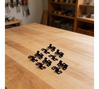 100 Clip per Decking in Acciaio per Pavimenti Compositi Installazione Sicur