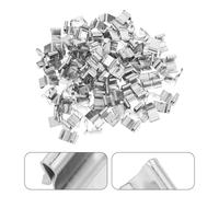 100 clip per grondaia per appendere luci a stringa - Clip per luci natalizie