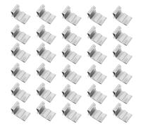 100 clip per grondaia per appendere luci a stringa - Clip per luci natalizie