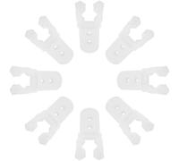 100 clip per luce a corda, clip per montaggio al neon a LED, clip per montaggio