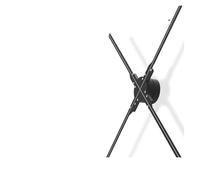 100 CM 1024 Pz LED Display pubblicitario remoto Player Lampada for imaging olografico Elica Proiettore ologramma 3D Luce Led Fan