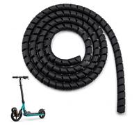 100 cm Guaina Spirale Flessibile TPU per Cavi Monopattino Elettrico | per Xiaomi M365/Pro, Guaina Cavo Elettrico, Protezione Flessibile Opaco per Bundle Bici Moto & Organizzazione Cavi