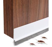 100 Cm Paraspifferi Sottoporta Insonorizzante Guarnizione a Spazzola per Porte C