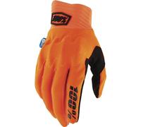 Guanti da motocross 100% Cognito Smart Shock arancione fluo L