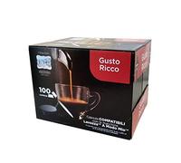Gattopardo 100 Capsule Caffè, Gusto Ricco, Compatibili a Modo Mio - 400 gr
