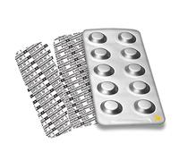 100 compresse di prova fotometri, 50 x DPD N°1 senza cloro e 50 x fenolo rosso pH compresse per test dell'acqua idromassaggio. Made in Germany