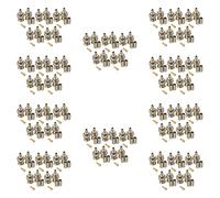 100 Connettori A Crimpare A 3 Pezzi Bnc Rg58