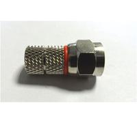 100 CONNETTORI F TV-SAT PROFESS. AVVITARE O'RING GOMMA CAVO ⌀ 5 mm F.M.C.
