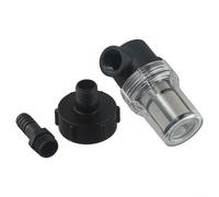 100 connettori IBC a rete per filtro pioggia, componente essenziale per sistemi di raccolta dell'acqua piovana pulita (20 mm)