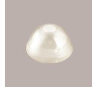 100 Coperchio Cupola con Foro PLA BIO dm78 x 200cc250cc300cc