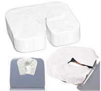 100 coperture monouso per lettino da massaggio, per lettino da massaggio, morbida copertura per il viso per il viso, per lettino da massaggio, per lettino di bellezza, tatuaggio, salone di bellezza