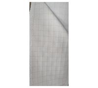 100% cotone 14CT con tessuto a punto croce giallo arancio, pacchetto rotolo completo bianco, 50 * cm