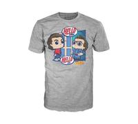 100% cotone con licenza ufficiale Seinfeld Jerry & Newman Pop La dimensione del