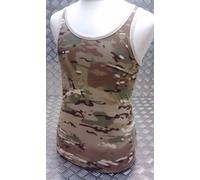 100% Cotone MTP Multi-Cam Camo Canotta Senza Maniche Top Tutte Le Taglie NUOVO