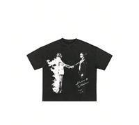 100% Cotton Metro Boomin Heroes & Villains Garment Dyed Crewneck T-Shirt - Soft Oversized Gym Shirt & Workout Top for Men and Women KOMFORT & SICHERHEIT - Das Kinder-T-Shirt aus 100 % Baumwolle bietet