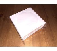 100 Custodie in Carta per Cd/Dvd/Blu-Ray, Con Aletta E Finestra Trasparente. Bus