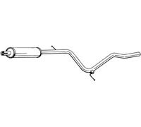 100 CV SILENZIATORE CENTRALE PER FIAT Palio Weekend 178, 173, 373, 374, 171 1.6